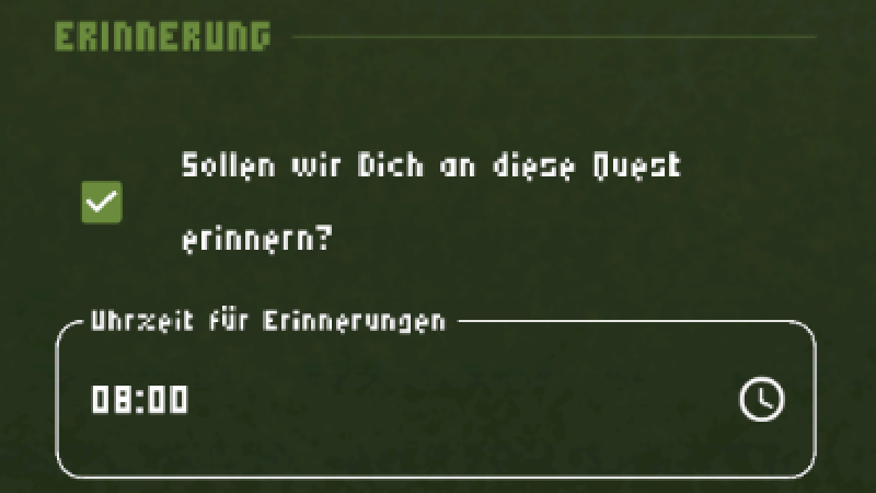 Smarte Erinnerungen
